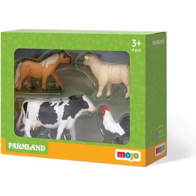 Mojo Farmland Starter 1 Spielzeugfigur-Set - Unisex, Mehrfarbig, ab 3 Jahre Mojo Farmland Starter 1 Spielzeugfigur-Set - Unisex, Mehrfarbig, ab 3 Jahre