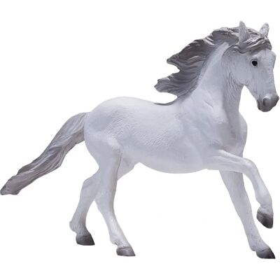 Mojo Farmland Lusitano Witte Speelgoedfiguur - Unisex - 3+ Jaar Mojo Farmland Lusitano Witte Speelgoedfiguur - Unisex - 3+ Jaar