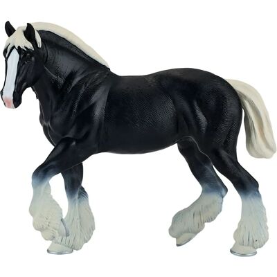 Mojo Zwart Clydesdale Paard - Paardenspel Mojo Zwart Clydesdale Paard - Paardenspel