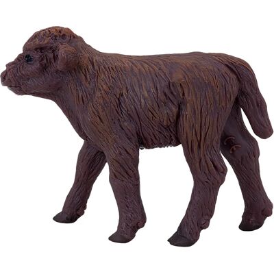 Mojo Fun Vitellino delle Highlands - Figura di vitello Highland, Razza Highland, Figura animale Mojo Fun Vitellino delle Highlands - Figura di vitello Highland, Razza Highland, Figura animale