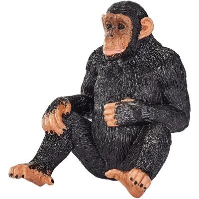 Scimmia Mojo Wildlife - figura di scimpanzé per bambini 36 mesi+ Scimmia Mojo Wildlife - figura di scimpanzé per bambini 36 mesi+