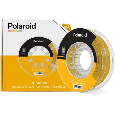 Polaroid Universal Deluxe Soie - Or - 250 g - Filament 3D - Publicité Polaroid Universal Deluxe Soie - Or - 250 g - Filament 3D - Publicité
