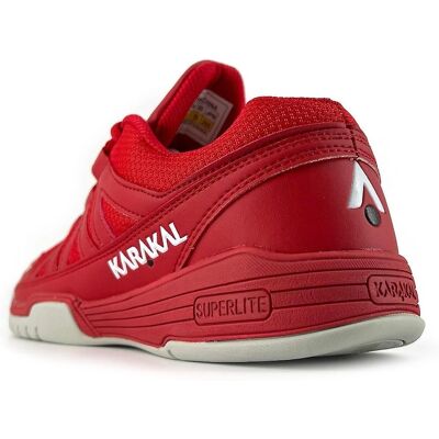 Karakal Prolite Men's Squash Shoes Lightweight Breathable Mesh Upper Red - Squash Shoes Karakal Prolite Men's Squash Shoes Lightweight Breathable Mesh Upper Red - Squash Shoes