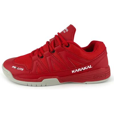 Chaussures de Squash Hommes Karakal Prolite Légeres et Respirantes Rouge - Chaussures de Squash - Publicité Chaussures de Squash Hommes Karakal Prolite Légeres et Respirantes Rouge - Chaussures de Squash - Publicité