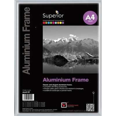 SECO A4 Aluminium Magnetisch Fotolijst - 18mm Rand SECO A4 Aluminium Magnetisch Fotolijst - 18mm Rand