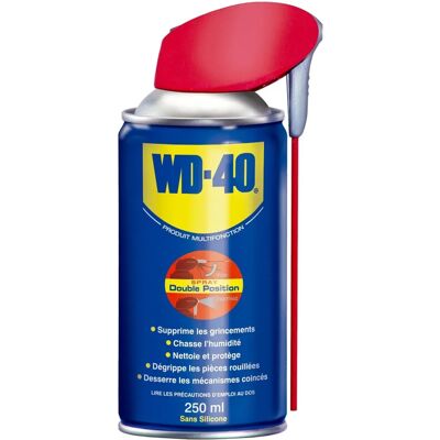 Lubrifiant Multi-usage WD-40 - 500ml - Protection contre la rouille et déplacement d'eau - Publicité Lubrifiant Multi-usage WD-40 - 500ml - Protection contre la rouille et déplacement d'eau - Publicité