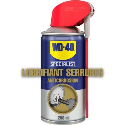 Lubrifiant Serrures WD-40 Specialist - 250ml - Type de produit serrure - Publicité Lubrifiant Serrures WD-40 Specialist - 250ml - Type de produit serrure - Publicité