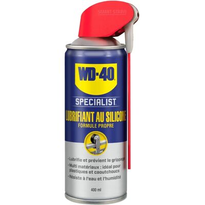 Lubrifiant silicone WD-40 - 400ml - WD-40 - Lubrifiant - Publicité Lubrifiant silicone WD-40 - 400ml - WD-40 - Lubrifiant - Publicité