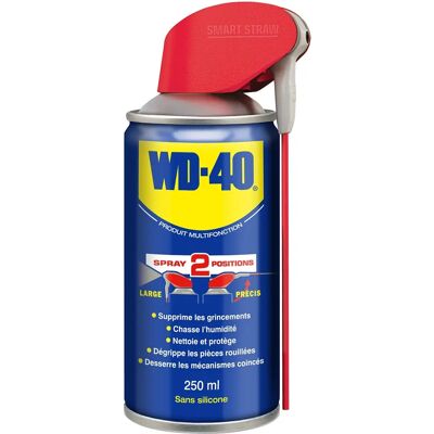 Spray multifonction WD-40 - Protection contre la rouille - 250ml - Publicité Spray multifonction WD-40 - Protection contre la rouille - 250ml - Publicité