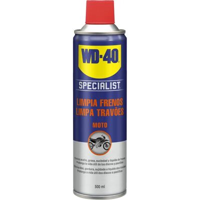 WD-40 Limpador de freios - Spray 500ml - Uso em carros WD-40 Limpador de freios - Spray 500ml - Uso em carros