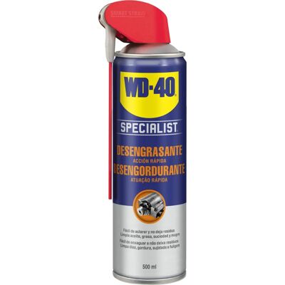 WD-40 Especialista Desengraxante - Rápido 500ml - Spray para correntes e engrenagens WD-40 Especialista Desengraxante - Rápido 500ml - Spray para correntes e engrenagens