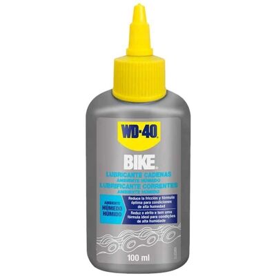 Lubrificante de Correntes WD-40 BIKE - Ambiente húmido - 100ml Lubrificante de Correntes WD-40 BIKE - Ambiente húmido - 100ml