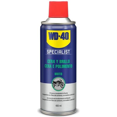 WD-40 WD-40 Especialista Cera e Polimento para Motos - Cera - 400ml - Carro Moto WD-40 WD-40 Especialista Cera e Polimento para Motos - Cera - 400ml - Carro Moto