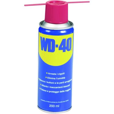 Spray Lubrificante Multifuncional WD-40 - 200ml Spray Lubrificante Multifuncional WD-40 - 200ml