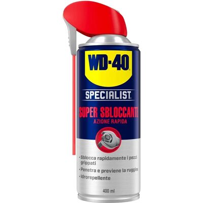 WD-40 Spezialist Super Sblokkende Schmiermittel Spray - 400ml WD-40 Spezialist Super Sblokkende Schmiermittel Spray - 400ml