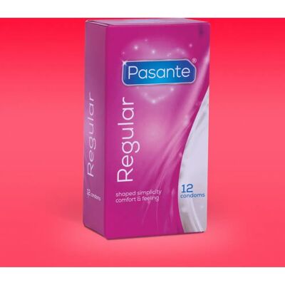 Pasante Regular Latex Condooms - 12 Stuks Pasante Regular Latex Condooms - 12 Stuks