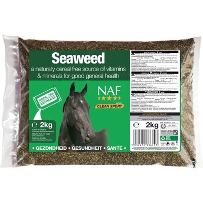 NAF 2kg Seaweed Supplement for Horses - Supports Skin & Coat NAF 2kg Seaweed Supplement for Horses - Supports Skin & Coat