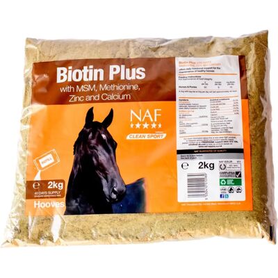 NAF Biotin Plus 2kg Refill - Horse Supplement NAF Biotin Plus 2kg Refill - Horse Supplement