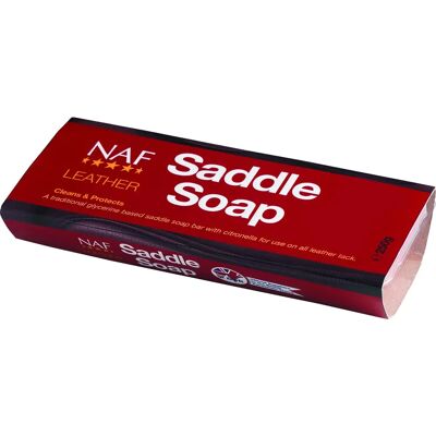 NAF Savon pour Selle en Cuir - 250g - Savon pour Selle - Publicité NAF Savon pour Selle en Cuir - 250g - Savon pour Selle - Publicité