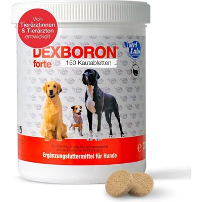 NutriLabs Dexboron forte - Ergänzung für Hunde - Unterstützung des Bewegungsapparats NutriLabs Dexboron forte - Ergänzung für Hunde - Unterstützung des Bewegungsapparats