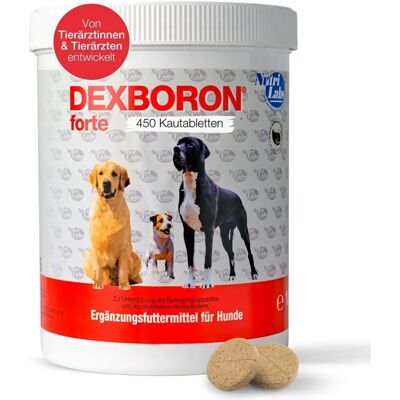 NutriLabs Dexboron Forte Hundesupplement - Unterstützt Beweglichkeit & Regeneration NutriLabs Dexboron Forte Hundesupplement - Unterstützt Beweglichkeit & Regeneration