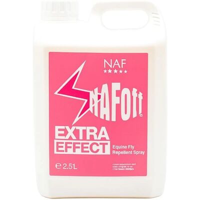 NAF Off Extra Effect 2,5L Répulsif à Insectes pour Chevaux - Publicité NAF Off Extra Effect 2,5L Répulsif à Insectes pour Chevaux - Publicité