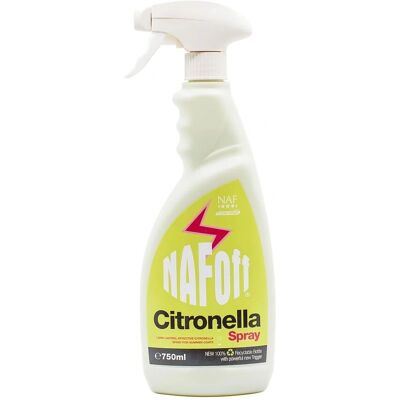 NAF Off Citronella Spray - Horse Fly Repellent 750ml NAF Off Citronella Spray - Horse Fly Repellent 750ml