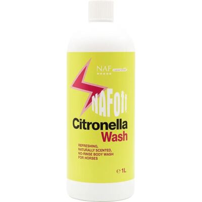 NAF Horse Wash - Citronella, 1L - Summer Care NAF Horse Wash - Citronella, 1L - Summer Care