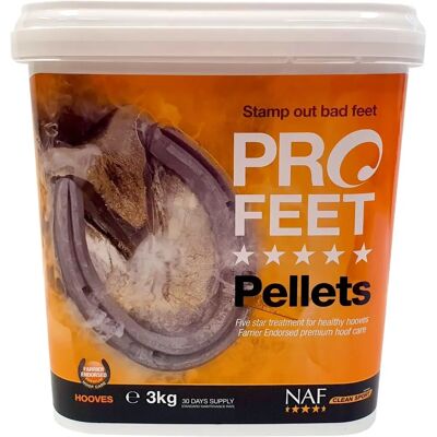NAF 5 Star Pro Feet Pellets - Pferdeergänzung 3kg NAF 5 Star Pro Feet Pellets - Pferdeergänzung 3kg