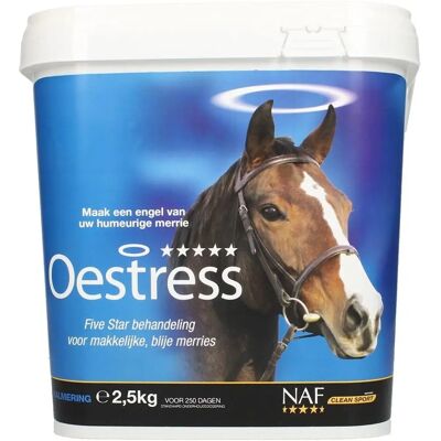 NAF Oestress Pulver 2,5 kg Ergänzungsfuttermittel für Stuten NAF Oestress Pulver 2,5 kg Ergänzungsfuttermittel für Stuten