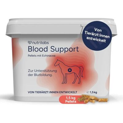 NutriLabs Blutunterstützung - Pferde Ergänzungsfutter 1,5kg NutriLabs Blutunterstützung - Pferde Ergänzungsfutter 1,5kg