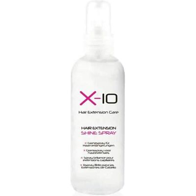 X-10 Hair Extension Shine Spray - Revitalises hair, 125ml X-10 Hair Extension Shine Spray - Revitalises hair, 125ml