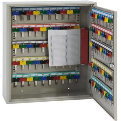 Phoenix Safe Co. - KC0302E - 100 Hooks - Grey - Key cabinet Phoenix Safe Co. - KC0302E - 100 Hooks - Grey - Key cabinet