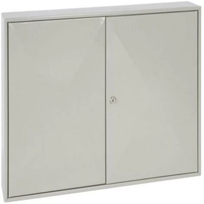 Phoenix KC0303K Grey Key Cabinet - 200 Hooks, Lock, Adjustable Bars Phoenix KC0303K Grey Key Cabinet - 200 Hooks, Lock, Adjustable Bars