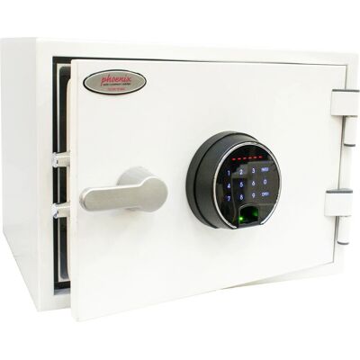 Phoenix Safe Co. FS1281F Steel White Fire Safe - 19 L Phoenix Safe Co. FS1281F Steel White Fire Safe - 19 L