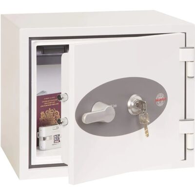 Phoenix Blanco FS1281K Caja de Seguridad Contra Incendios - Compacta, 60 Min Phoenix Blanco FS1281K Caja de Seguridad Contra Incendios - Compacta, 60 Min