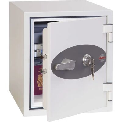 Phoenix FS1282K Kluis Wit - 25L Brand- en Veiligheidssafe Phoenix FS1282K Kluis Wit - 25L Brand- en Veiligheidssafe