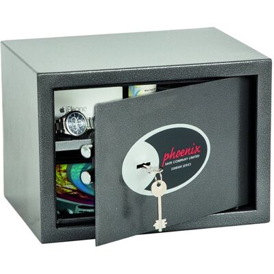 Coffre Phoenix SS0802K - Acier Graphite Compact - Publicité Coffre Phoenix SS0802K - Acier Graphite Compact - Publicité