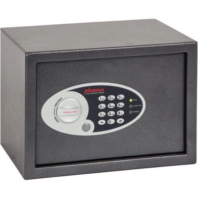 Phoenix Safe Co. SS0301E Kluis - 16L Grijs - Elektronische slot - Brandwerend - Wand- en vloermontage Phoenix Safe Co. SS0301E Kluis - 16L Grijs - Elektronische slot - Brandwerend - Wand- en vloermontage