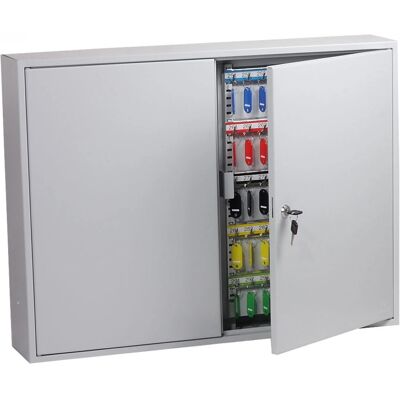 Phoenix Safe Co. KC0606K Sleutelkast - Grijs, 400 Haken, Veilig Phoenix Safe Co. KC0606K Sleutelkast - Grijs, 400 Haken, Veilig