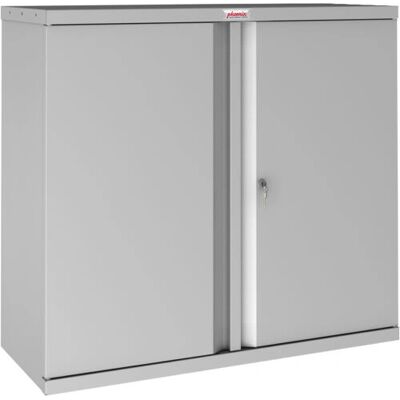 Phoenix Safe Co. Armoire en acier SCL - Gris - 2 Portes, 1 Étagère - Publicité Phoenix Safe Co. Armoire en acier SCL - Gris - 2 Portes, 1 Étagère - Publicité