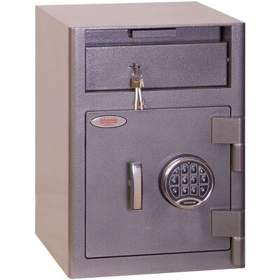 Phoenix Safe Co. Bargelddeposit Sicherheitsschrank Grau - 47L Phoenix Safe Co. Bargelddeposit Sicherheitsschrank Grau - 47L
