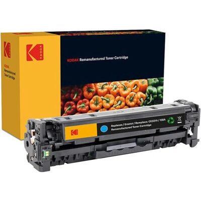 Kodak Cyan Toner - 185H032102, ce321a/128a - 1300 Seiten Kodak Cyan Toner - 185H032102, ce321a/128a - 1300 Seiten