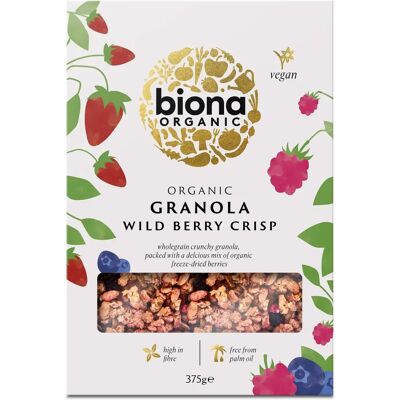 Biona Organic Wild Berry Granola - Granola Biona Organic Wild Berry Granola - Granola