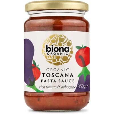 Biona Organic Toscana Pastasaus - Økologisk, Vegansk, Italiensk - 350g Biona Organic Toscana Pastasaus - Økologisk, Vegansk, Italiensk - 350g