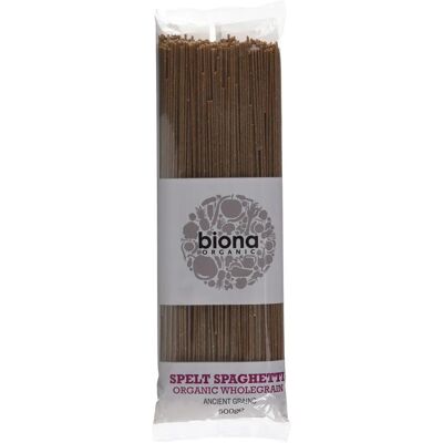 Biona Organic Fullkorns spelt spaghetti - Pasta Biona Organic Fullkorns spelt spaghetti - Pasta