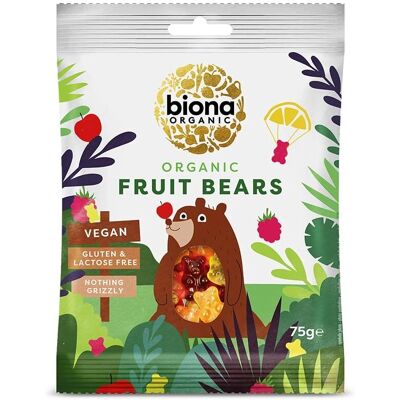 Biona Organic Mini Fruit Bears - Gummy Candy Biona Organic Mini Fruit Bears - Gummy Candy
