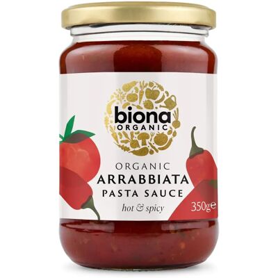 Biona Organic Arrabbiata - Sterk & Krydret Pastasaus - 350g Biona Organic Arrabbiata - Sterk & Krydret Pastasaus - 350g