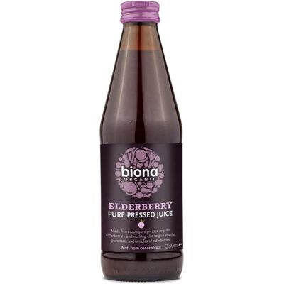 Biona Organic Elderberry Juice - 330g Biona Organic Elderberry Juice - 330g