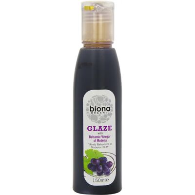 Biona Organic Balsamic Glaze 150ml - Condiment Biona Organic Balsamic Glaze 150ml - Condiment